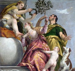 Paolo Veronese. Allegorie d'amore: l'unione felice