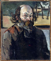 Paul Cézanne - Portrait de l’artiste, 1875 (Autoritratto). Olio su tela, cm 64 x 53. Parigi, musée d'Orsay