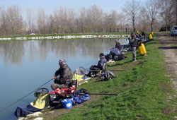 Trofeo Pesca in Lago DLF, 2° Trofeo “Memorial Sergio Guasconi”, prima prova Tuna di Gazzola (PC), sabato 5 aprile 2014
