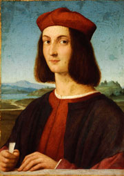 Raffaello Sanzio, Ritratto di Pietro Bembo, 1504-1506