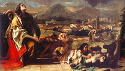 Giambattista Tiepolo, Santa Tecla libera la citta di Este dalla peste