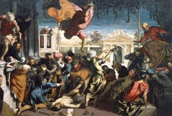 Jacopo Robusti detto il Tintoretto, San Marco libera lo schiavo dal supplizio della tortura, (detto anche Miracolo dello schiavo), 1547-1548