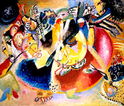 Vassily Kandinsky, Improvvisazione con forme fredde, 1914