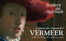Vermeer, il secolo d'oro dell'arte olandese. Roma, Scuderie del Quirinale, venerdì 2 novembre 2012